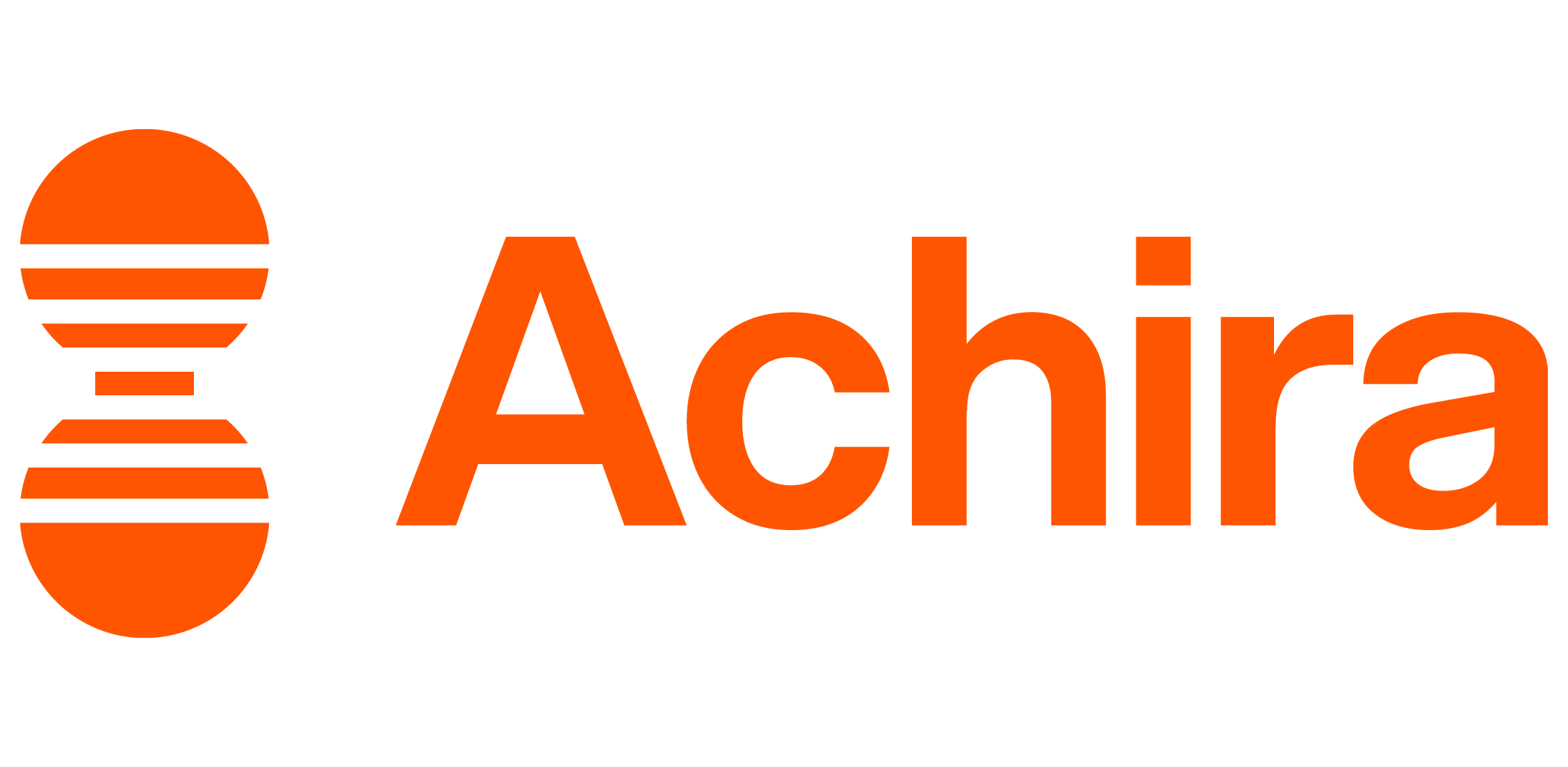 Achira_Logo - Orange on Transparent - enlarged